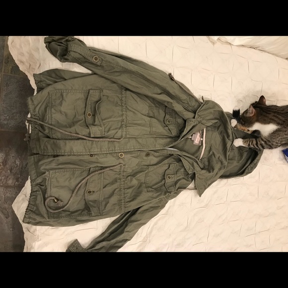 Forever 21 Jackets & Blazers - Green utility Jacket